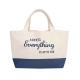Customized Luxury Universal Cotton Shopping Totes Promotional Tote Bags With Logo