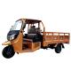 Hydraulic Rear Brake Standard Size Motorized Cargo Cabin Tricycle for Cooling Mode