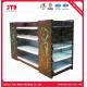 4 Layers Glasses Shelf Supermarket Make Up Shelving 1600mm Heavy Duty