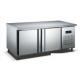 500L Countertop Freezer Display , 2 door SS Fridge Freezer