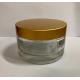 200g Glass Face Mask Cream Jars Cream Botttle Skincare Packaging , big capacity OEM