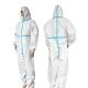 Alcohol Resistant Medical Isolation Clothing , Disposable Chemical Suit