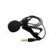 PC Wireless Lavalier Microphone System Tie Clip On Lapel Wired For Computer Earphone