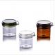 Lotions Oils Clear Brown Makeup Empty Cream Jars With Lids 20ml