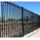 Wrought Iron Zinc Steel Palisade Fencing Easily Assembled Eco Friendly