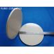 Round Polishing Alumina Ceramic Plates 95% Al2O3 Ceramic Insulation Sheets