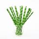 Smooth Cutting Biodegradable Paper Drinking Straws BPA Free Earth Friendly