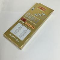 4C Burning Gold Data Cable Packaging Recyclable Paper Boxes Silk Screen Printing