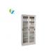 Cold Rolling Steel Floor Standing Cupboard Office Furniture with Adjustable Shelves