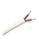 IEC60227 standard white color BVVB cable PVC Insulated and Sheathed Flat Cable