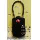 3 Dial TSA Wire Luggage Combination Lock