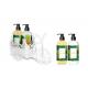 White Wooden Tray Natural Hand Soap And Lotion Set 2pcs