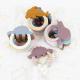 Cartoon Silicone Baby Teether Toy With Penguin Unicorn Raccoon Shape