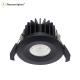 BS476 Cut Out 75mm Black Bathroom Downlights Ip65 Fixture