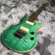 Custom Flamed Maple Top Electric GuitarCustom Flamed Maple Top Abalone Inlays P90 Pickup Electric Guitar