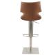 Stainless Steel 78cm Adjustable Swivel Counter Stools