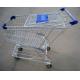 Metal Convenience Store / Supermarket Shopping Trolley 60KG - 140KG Capacity