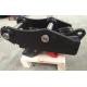 EXCAVATOR HYDRAULIC MULTI QUICK COUPLIER HITCH WITH DOUBLE LOCK