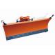 R.BD/M Snow Blade with orange colour, working width can be from 175 t0 250 cm, easy to mounted with tractor to operate