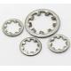 M4x12 Size Stainless Steel Internal Tooth Lock Washer Zinc Plate Surface DIN6797J