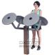 outdoor fitness equipment Park Wood outdoor Exercise Equipment Tai Chi Spinner  For Arm Training