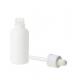 Matte White Essential Oil Glass Dropper Childproof 30ml Tincture Bottle