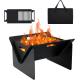 Fire Pit Stove for Backyard Patio Garden 18 inch Heat-Resistant and Weather Resistant