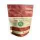 Biodegradable Food Packaging Pouch With Zipper Brown Craft Paper Laminated