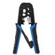 Practical Alloy Ethernet Wire Crimper Fit RJ-11 6P/RJ-12 8P/RJ-45