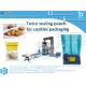 Packing machine for cookies, customize pouch with twice sealing head BSTV-450AZ