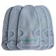 Gray Moroccan Hammam Exfoliating Scrub Glove Dead Skin Mitt For Bath