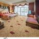 low pile nylon carpet Oriental Design Pastel color Anti - slip Backing