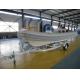 Professional Galvanized Steel Boat Trailer 550cm Durable Single Axle Boat Trailer