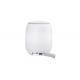 Smart Waterproof Wireless Bluetooth Speakers White Body Color With LED Light