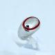 FAshion 316L Stainless Steel Ring With Enamel LRX172