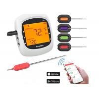 Large LCD Wireless Bluetooth Food Thermometer , Wifi Cooking Thermometer For Kitchen Cooking