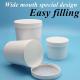 250ml 500ml PP Cosmetics Packaging Cream Jar Cosmetic Pot Jars