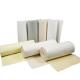 Nonwoven Industrial Filter Cloth Nomex , Calendering Dust Collector Filter Bag