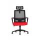 High Back Red Ergonomic Mesh Executive Chairs with home office chair