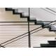 Construction Material Rod Balustrade Stainless Steel Wire Rope Balustrade Durable For Decks