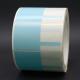 70x4mm Cable Adhesive Label 1.5mil Blue Matte Water Resistant Synthetic Paper Cable Label