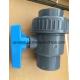 110mm PVC Single Union Ball Valve Shutoff Function for Hot Water Distribution System