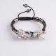 OEM / ODM Tresor Paris 10.17 mm square bead Shamballa Crystal Bangle Bracelets