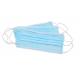 Blue Color 3 Ply Face Mask Disposable Non Sterile Anti Virus Biodegradable