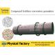 Energy Saving Organic Fertilizer Granulator , Rotary Drum Granulator Machine