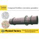 Organic Compound Fertilizer Rotary Drum Granulator With Carbon Steel