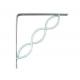 Household Cast Metal Shelf Brackets Fashion Design High Wear Resistance