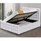 Upholstered Bed with Gas Lift up Storage, Bed Frame with Storage