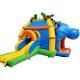 Inflatable Hippo trampoline commercial bounce house for kids water park