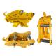 Excavator Mechanical Spare Parts Safety Hydraulic Quick Hitch Release Coupler